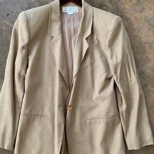 Saville Vintage Blazer in tan/brown